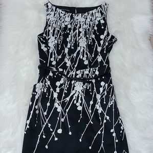 Black  and white dress